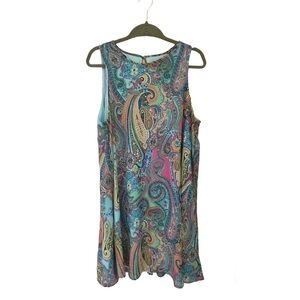 Tommy Hilfiger Summer Sleeveless Dress
- Multicolor Paisley Hip Pattern …